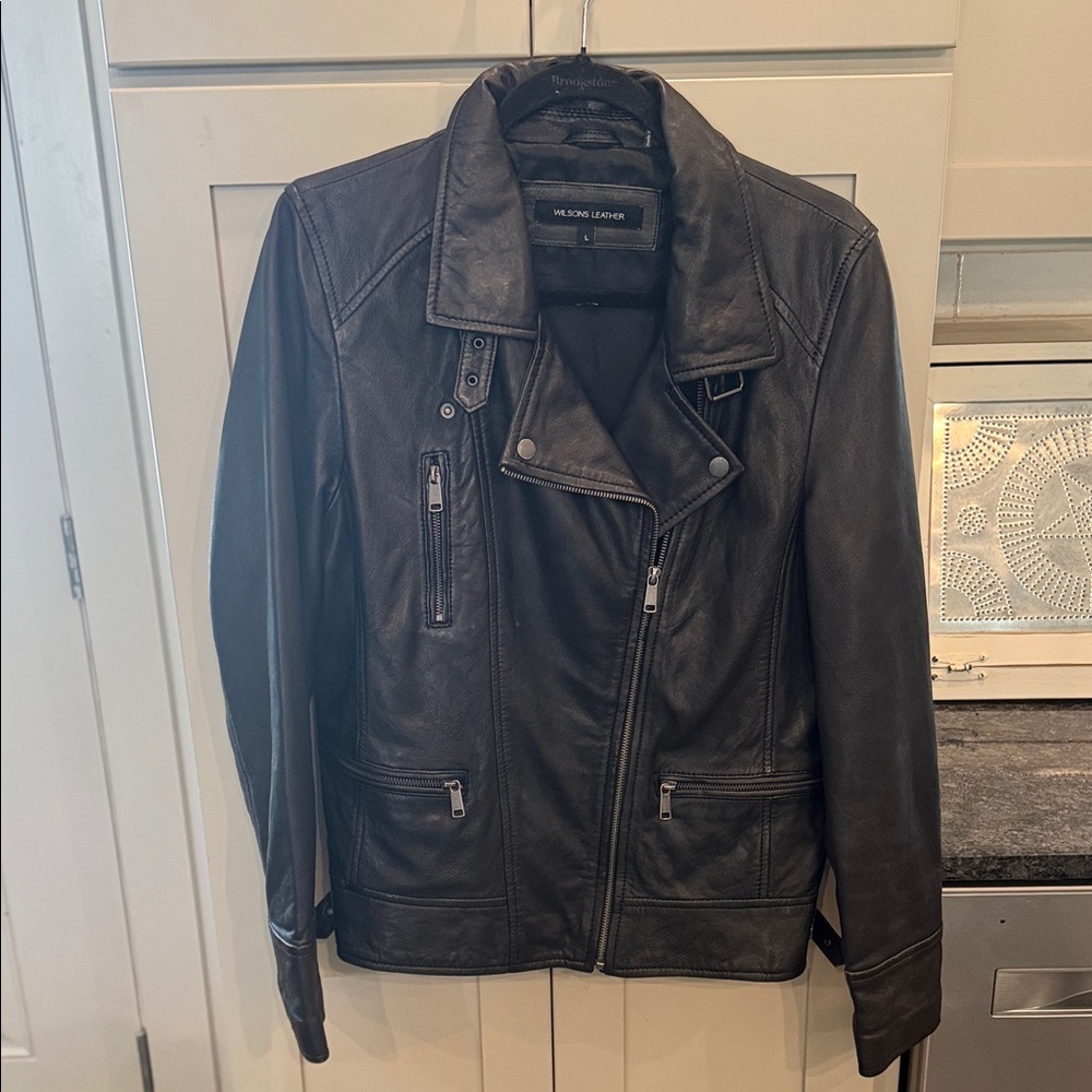 Wilsons Leather Charcoal Jacket